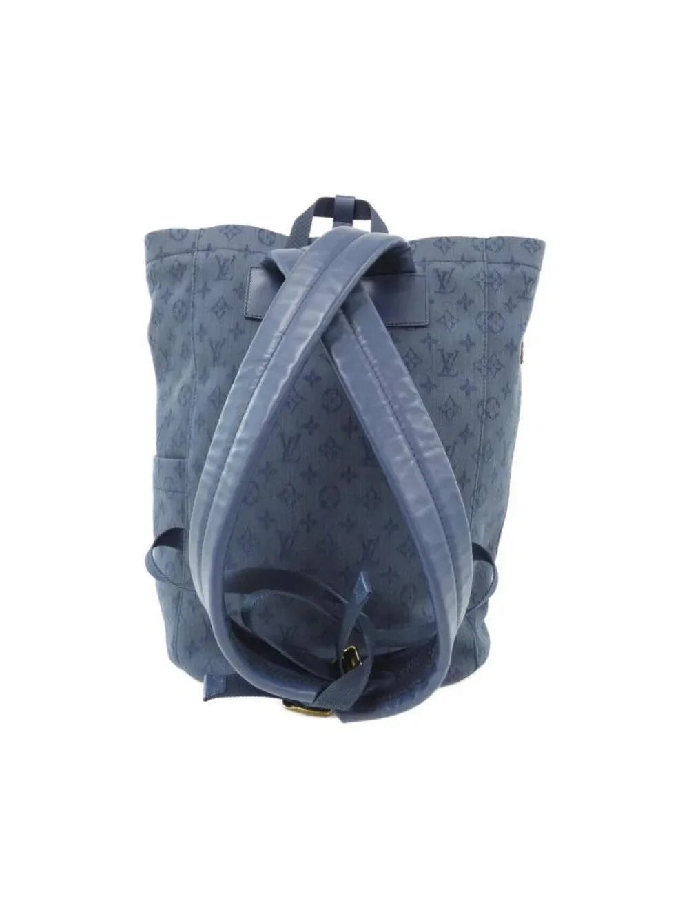 Louis Vuitton Monogram Denim Chalk Backpack